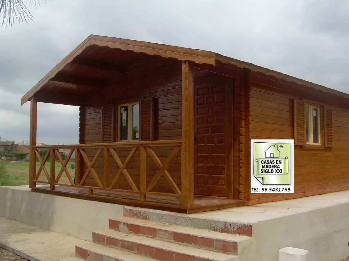 Casas de Madera Modelo Arlazon de 42 m2.