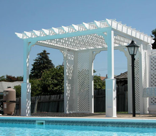 Pérgola abierta