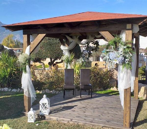 Pérgola  4 aguas