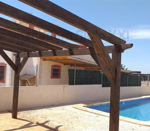 Pérgola abierta